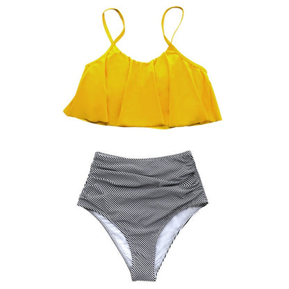 Bikini Belle Mae | Un bikini colorido con volantes