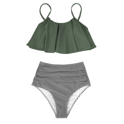 Bikini Belle Mae | Un bikini colorido con volantes