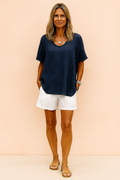 Damska Bluzka Loose Fit
