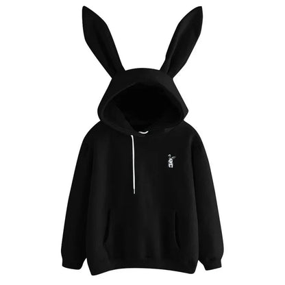 Pera | sudadera de mujer con capucha y orejas de conejo
