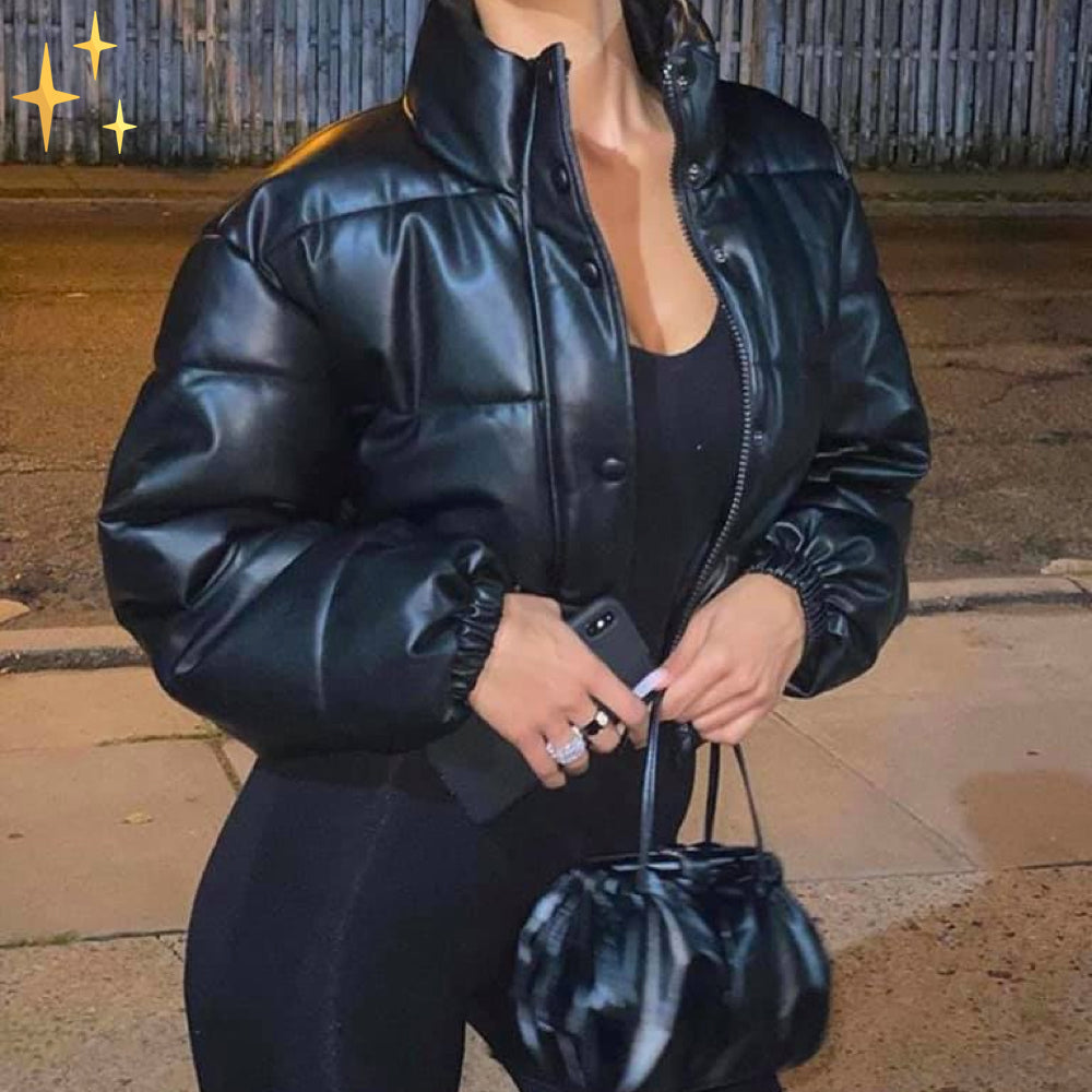 Chaqueta negra de mujer