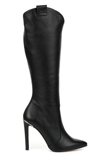 Anouk™ | Elegantes botas de piel