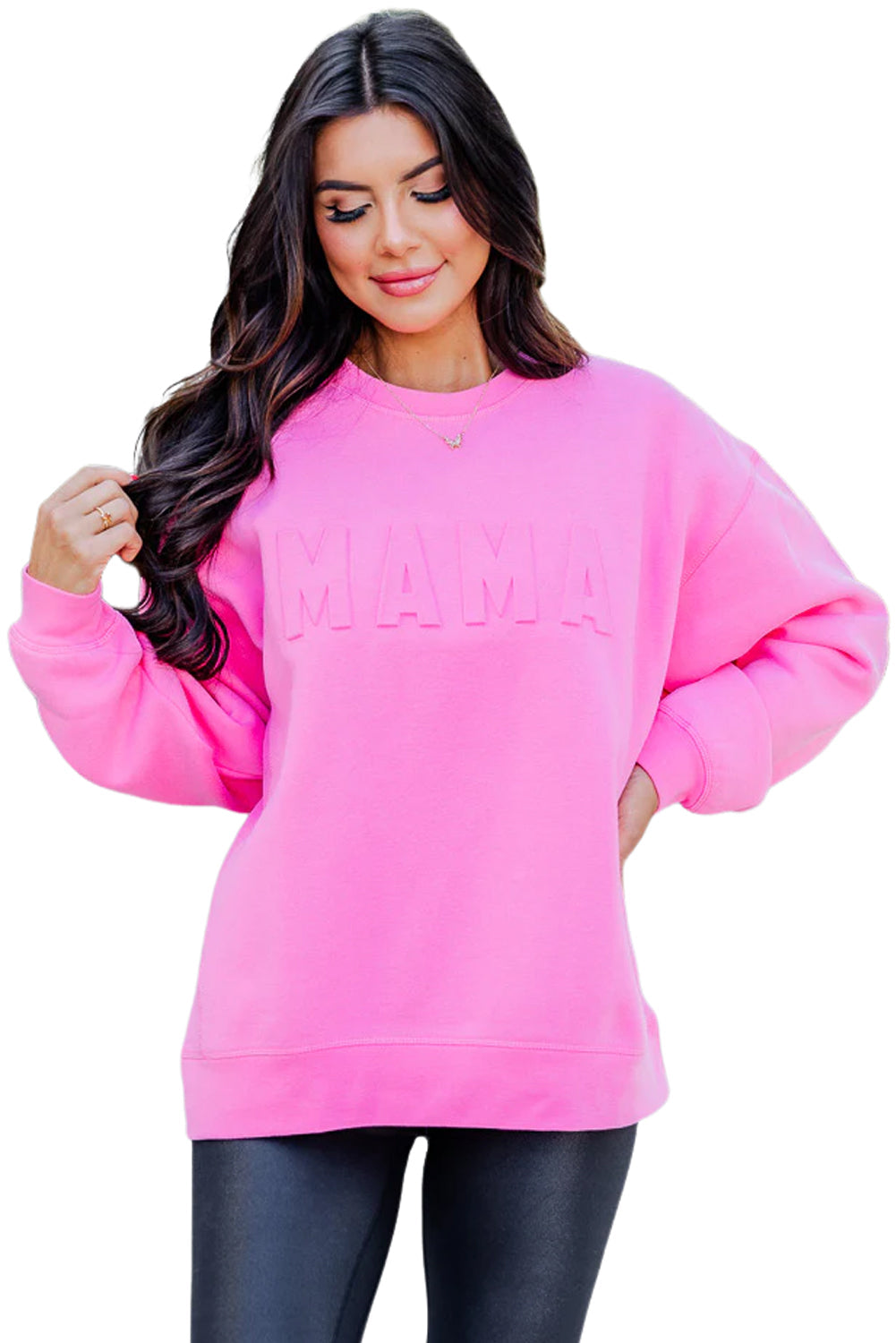 Nereida | Llamativa sudadera con letras en relieve