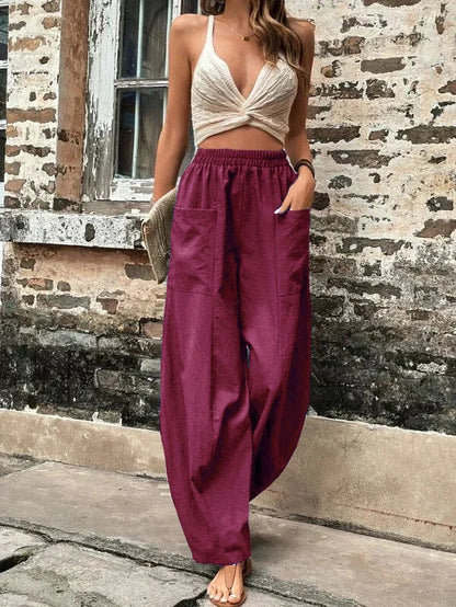 Elegantes pantalones de mujer