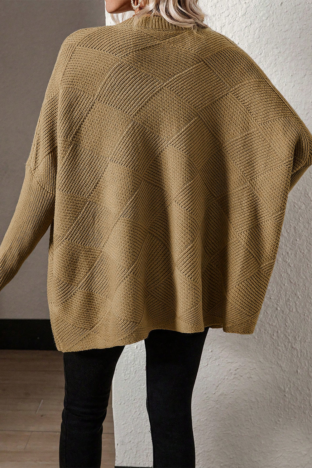 Pinty | Elegante jersey oversize con cuello de pico