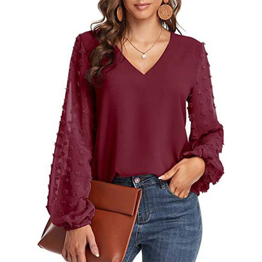 ShaylasTop I Top Con Cuello En V Para Mujer