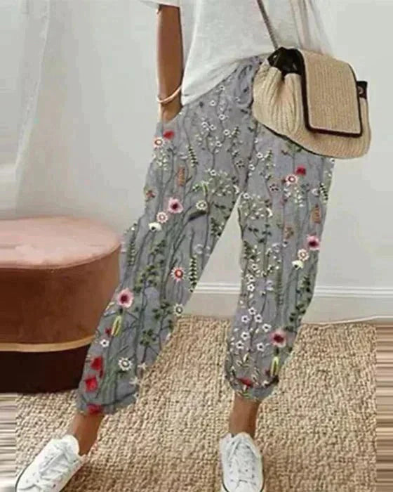 Pantalones casuales de moda para mujer