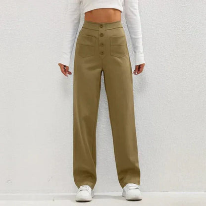 pantalones acampanados chic para mujer