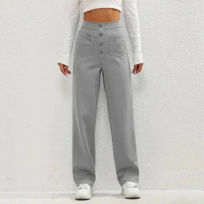 pantalones acampanados chic para mujer