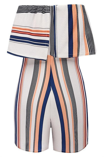 Casual-casual-striped-off-the-shoulder-jumpsuit