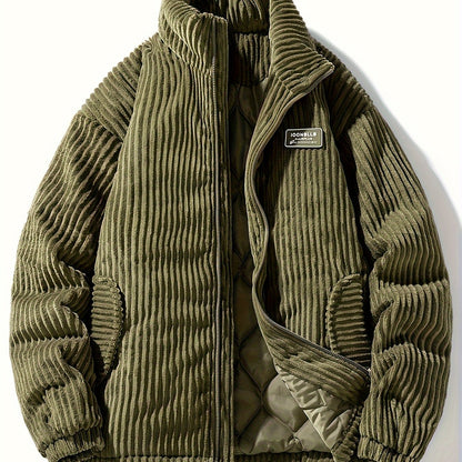 Pim | Abrigo de invierno de pana de estilo desenfadado