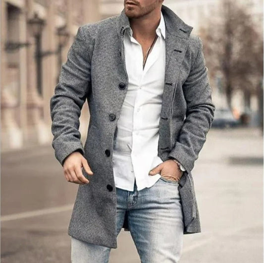 Rais Wilton | Abrigo de lana para hombre