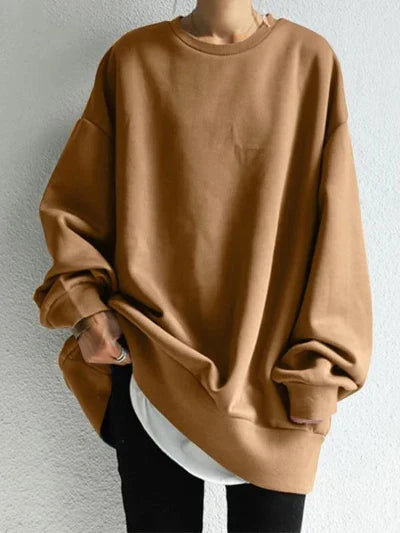 Jackielyn - Jersey informal de gran tamaño para mujer