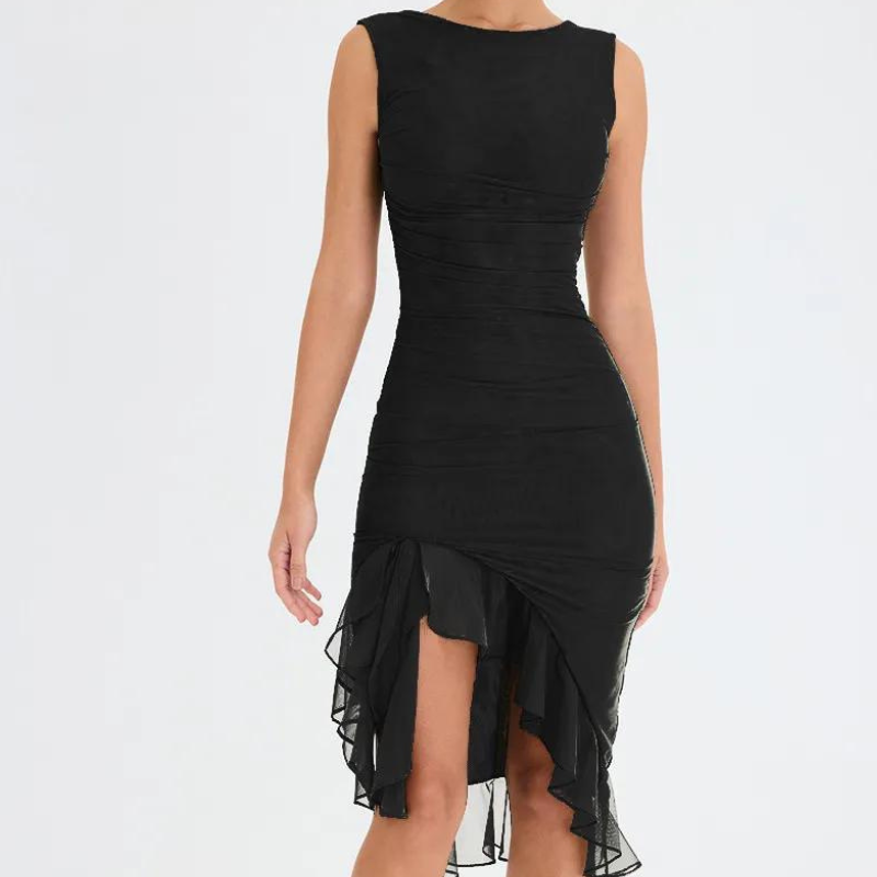 Vestido arrugado
