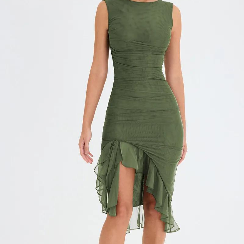 Vestido arrugado