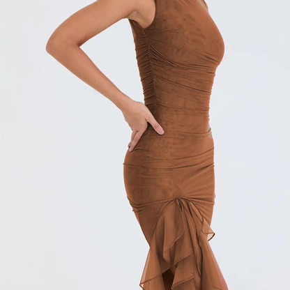 Vestido arrugado