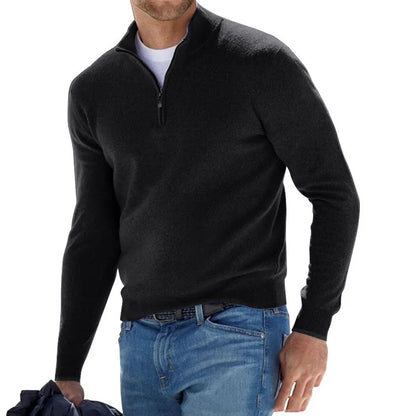 Birke Sweater | Jersey de hombre con media cremallera