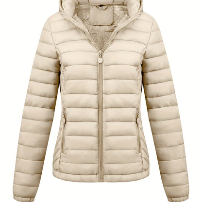 Lara | Chaqueta acolchada con capucha