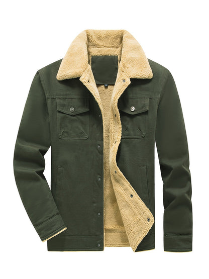 Chaqueta de invierno con capucha para hombre | Ideal para actividades al aire libre en invierno