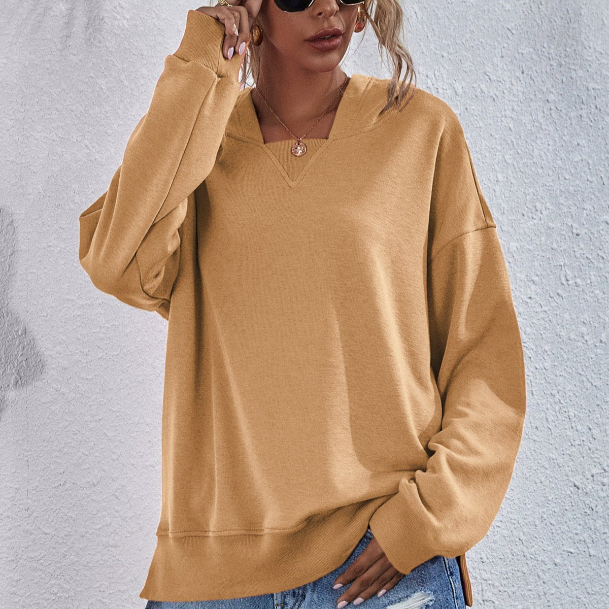 Sienna | Jersey casual oversize de mujer para otoño