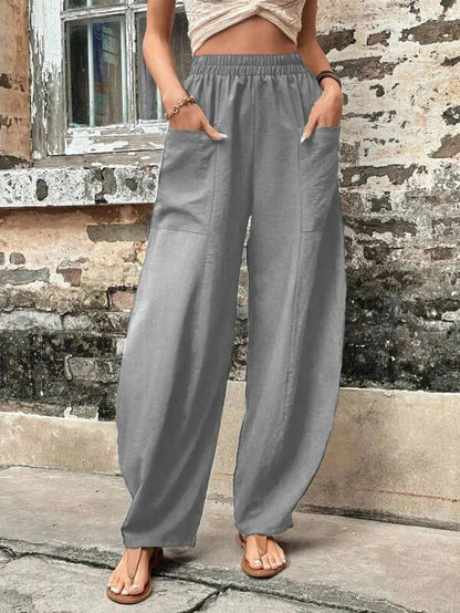 Elegantes pantalones de mujer