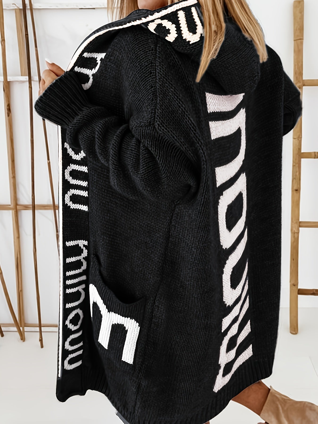 Elisa | Chaqueta con capucha y cuello estampado para mujer - Ideal para todas las temporadas