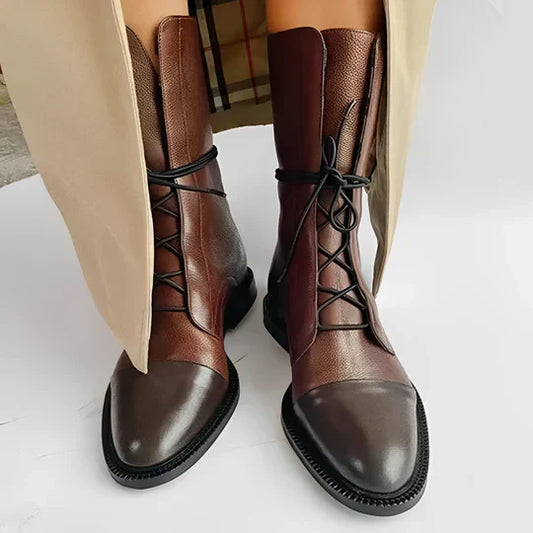 Romy | Botas clásicas de piel para mujer