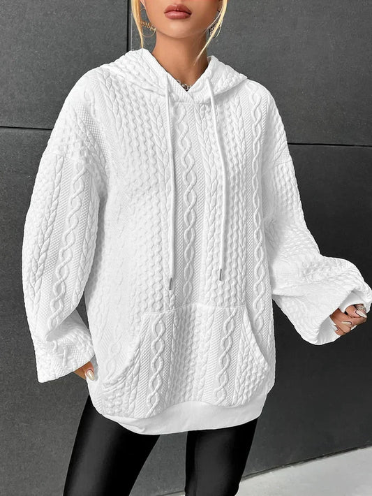 Viktoria | jersey de punto con capucha para mujer