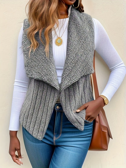 Camille - Chaleco de invierno acogedor y elegante para mujer
