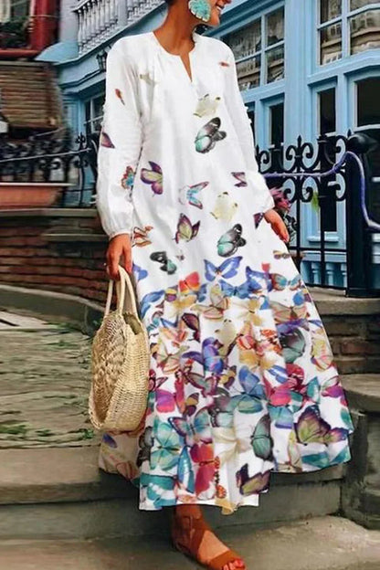 Vestido de verano con estampado