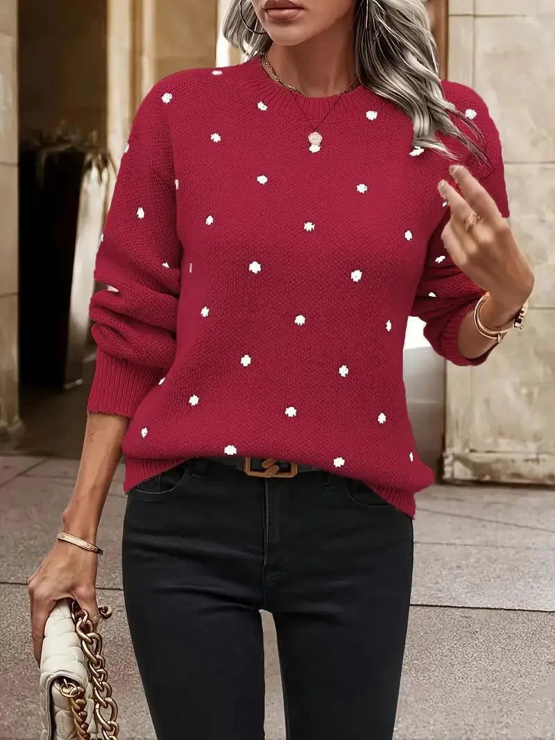 Jersey de punto | Juguetón | Suave | Ideal para otoño e invierno
