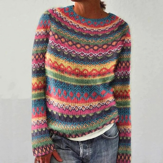 Mariela™ | Jersey retro de otoño