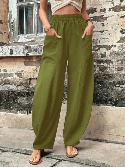 Elegantes pantalones de mujer