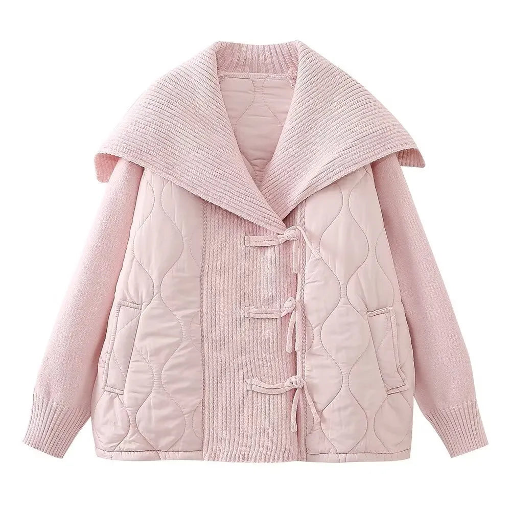 Zamma | Chaqueta oversize de mujer con cuello marinero informal