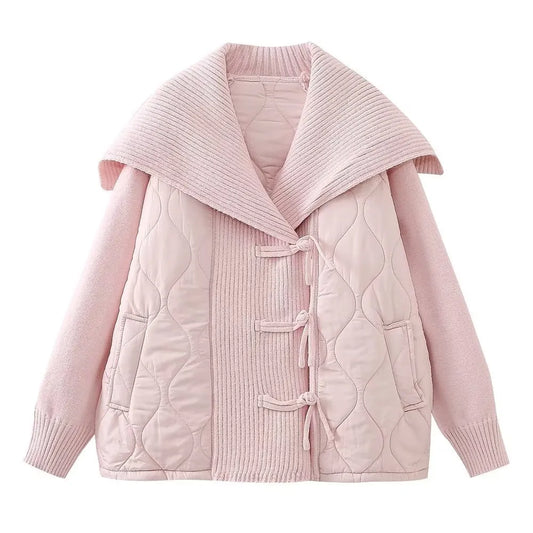 Zamma | Chaqueta oversize de mujer con cuello marinero informal