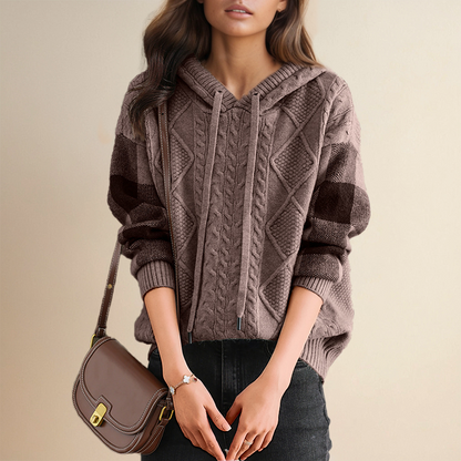 Sudadera con capucha Elisa | Jacquard