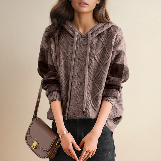 Sudadera con capucha Elisa | Jacquard