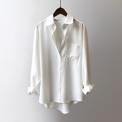 Camisa de señora con bolsillo