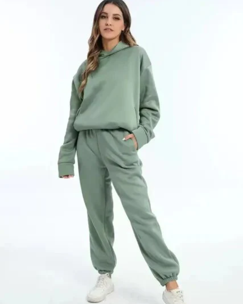 Heidi-Mode | Conjunto de dos piezas de jogging para mujer