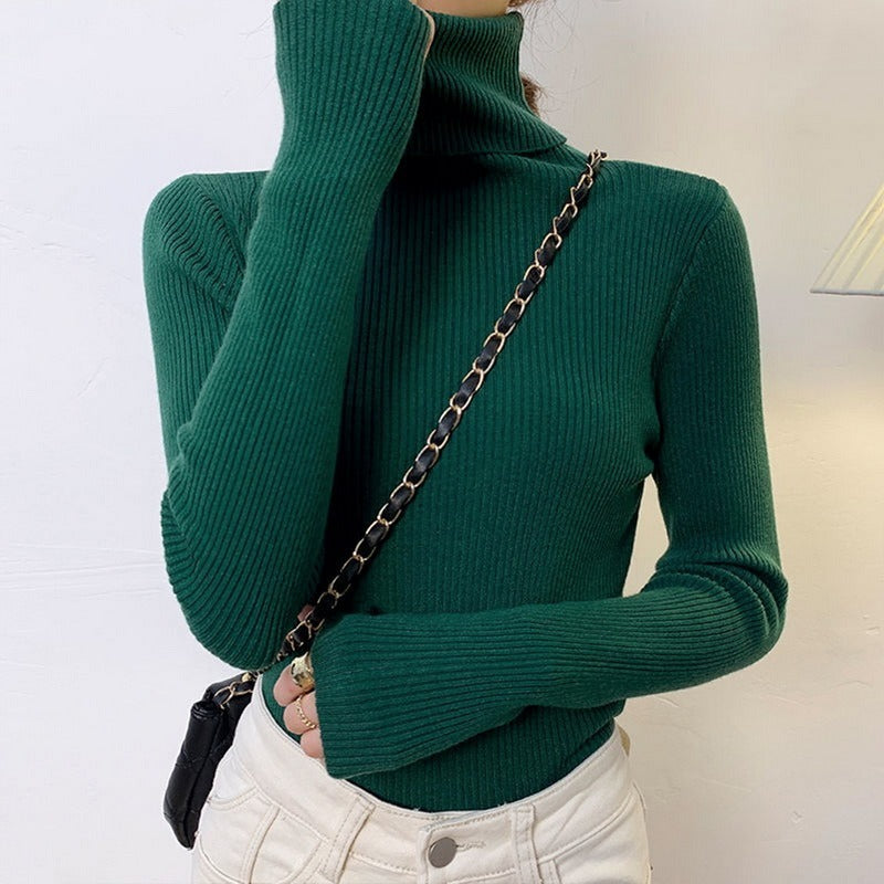 Jersey de cuello alto: moderno y cómodo