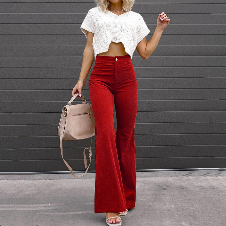 Pantalones anchos para mujer