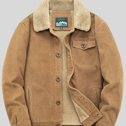 Sven | Chaqueta con botones de forro polar