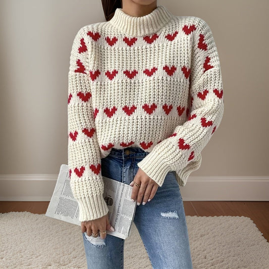 Jersey de cuello alto Heart