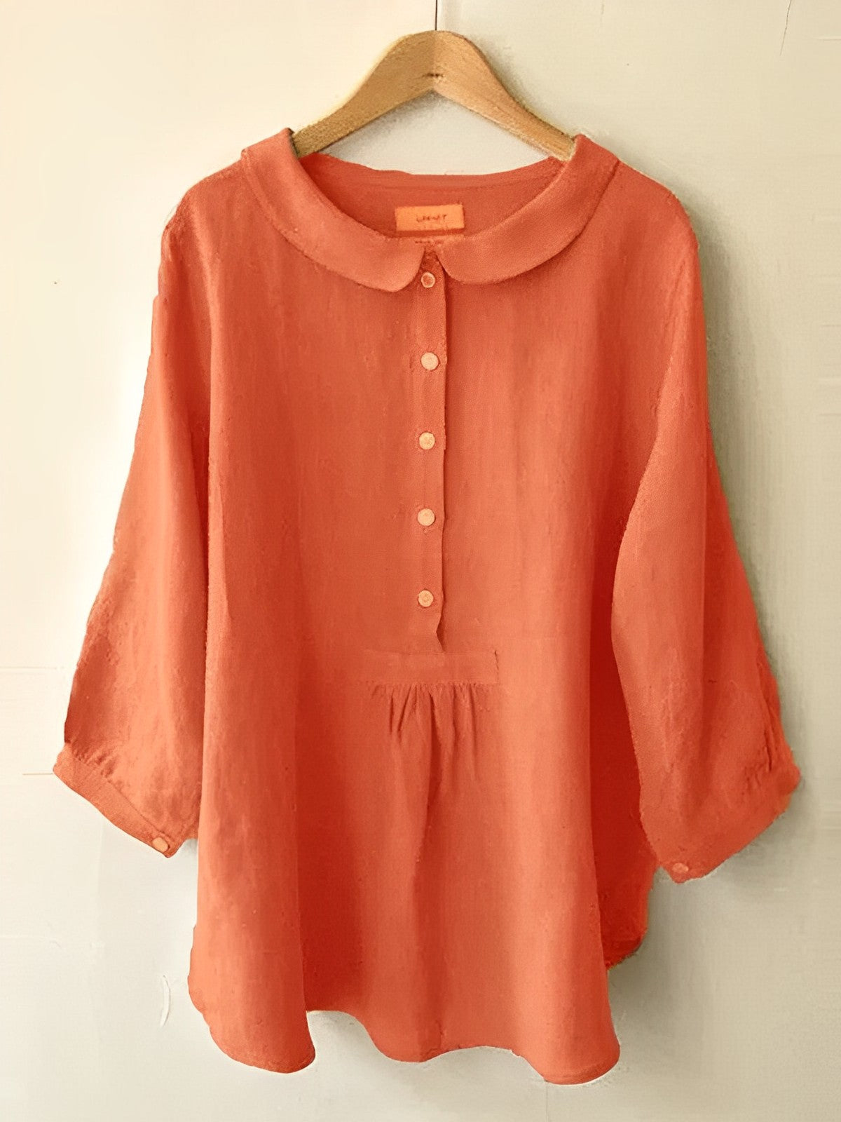 Dana | Cómoda blusa suelta con botones para mujer