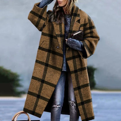 Elegante y cálida chaqueta de lana