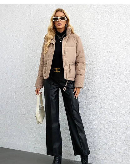 Sabrina - Chaqueta corta de forro polar