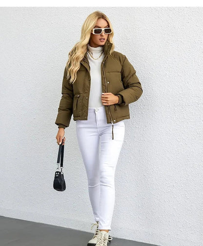 Sabrina - Chaqueta corta de forro polar