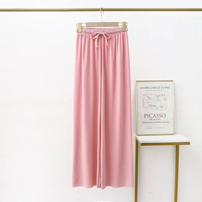 pantalones de punto suave