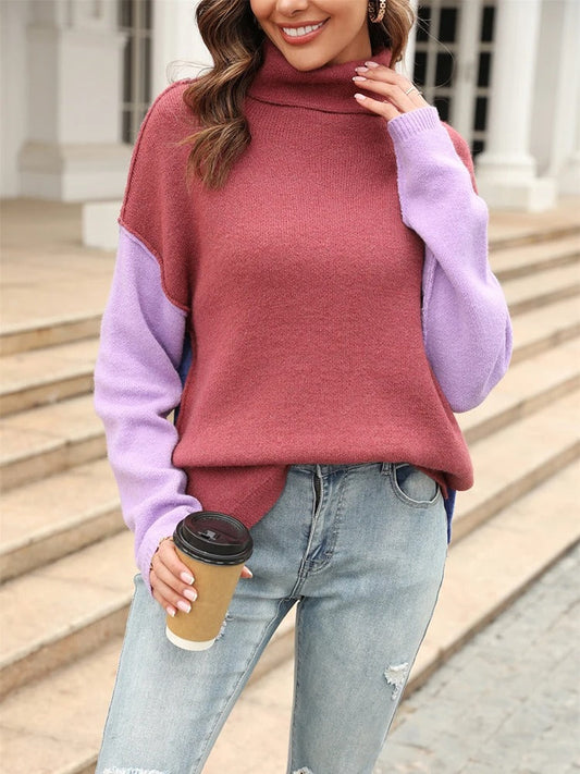 Jersey Ynara | Jersey de cuello alto para mujer