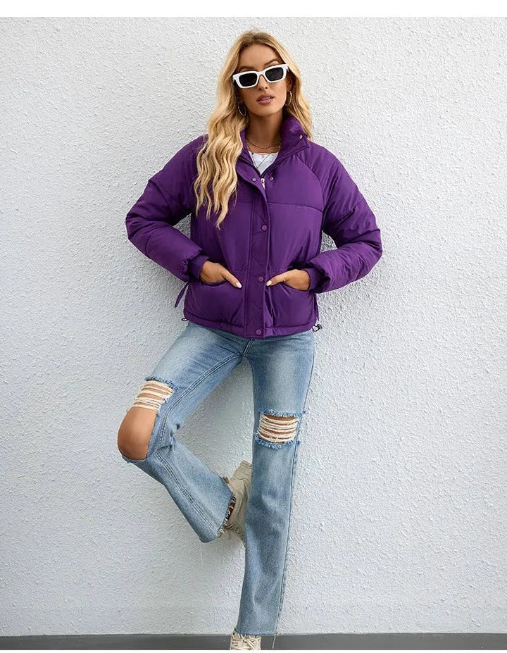 Sabrina - Chaqueta corta de forro polar
